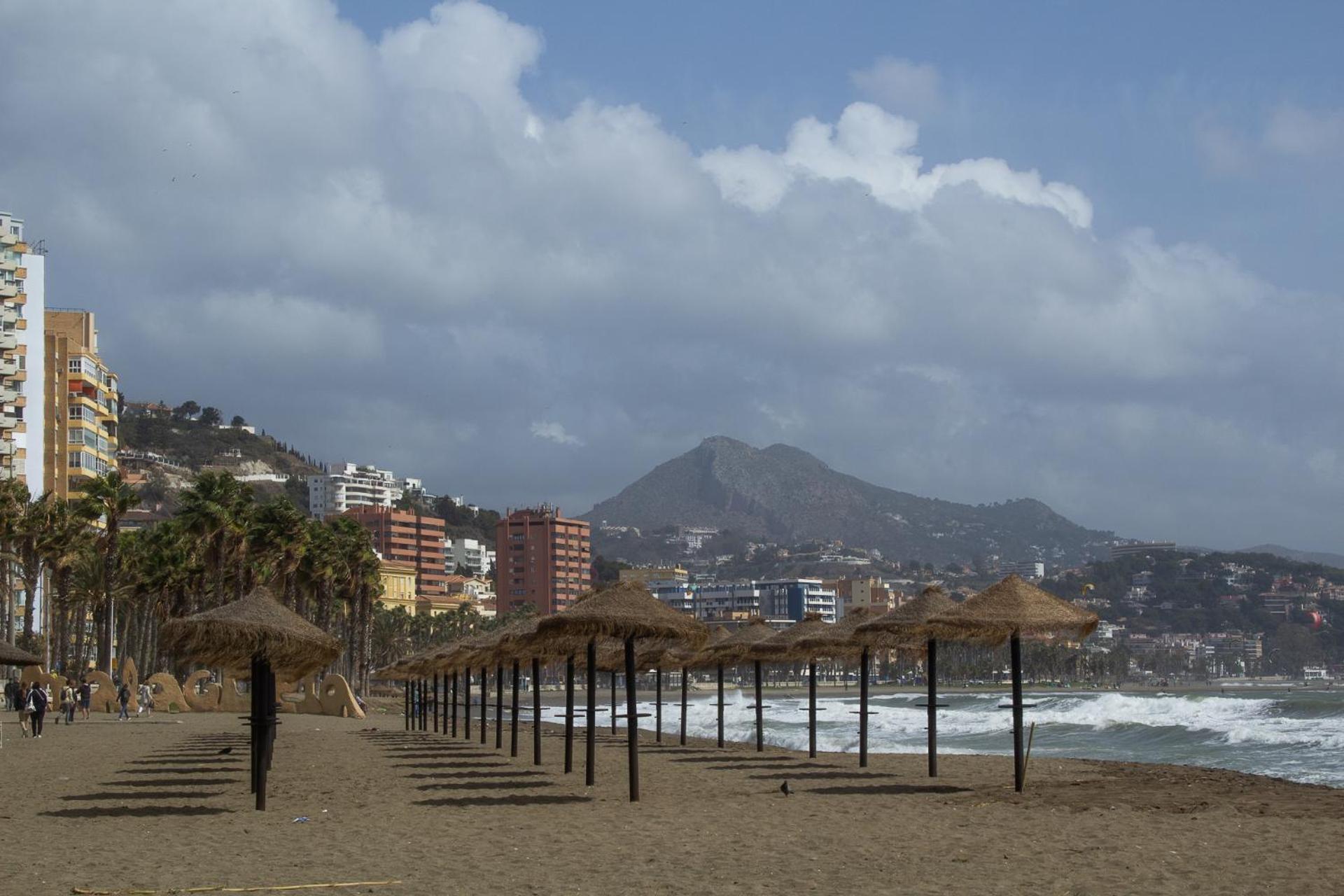 Malagueta, Primera Linea De Playa Màlaga Exteriér fotografie