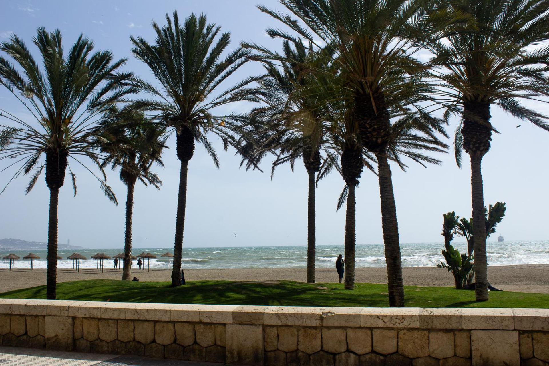 Malagueta, Primera Linea De Playa Màlaga Exteriér fotografie